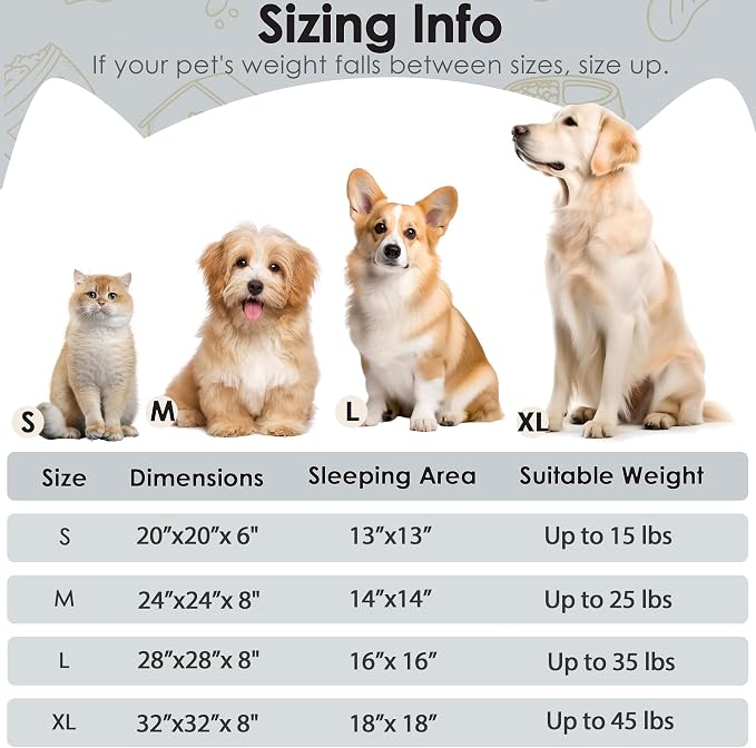 Indoor cat and dog beds
