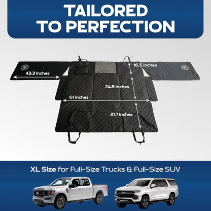 Hard Bottom Backseat Extender for Dogs