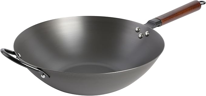 14-inch frying pan, durable heavy-duty cookware